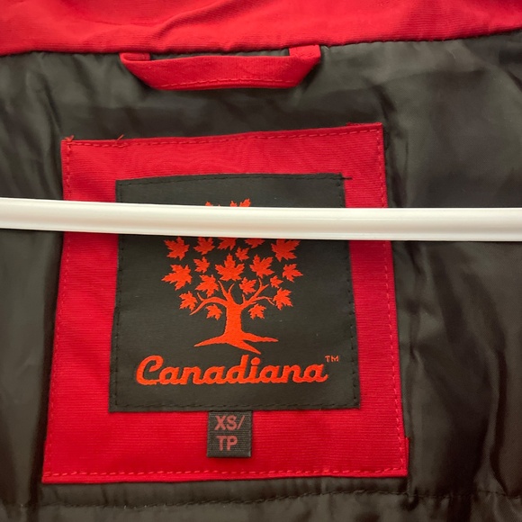 Red winter jacket - Picture 2 of 9